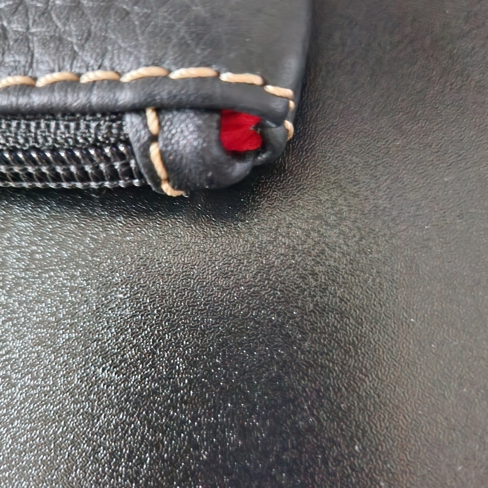 Dooney Black ID Zip Pouch - Picture 6 of 15